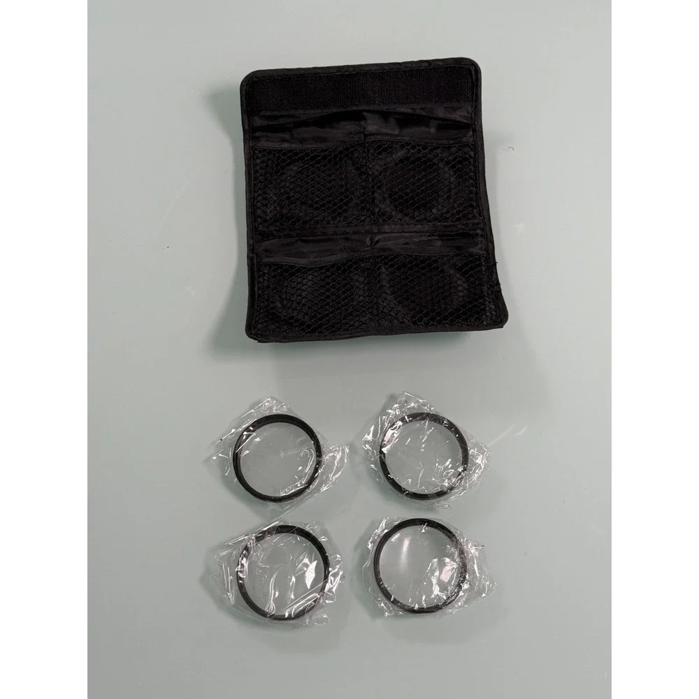 Kodak Set of 4 Close up Lens Filters w/ Black Protective Pouch